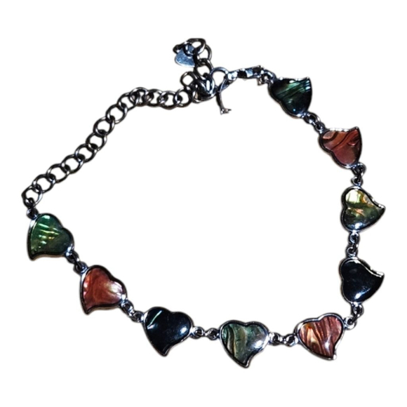 Women's Unbranded Bracelet Multicolored Heart Sharp - Picture 2 of 7